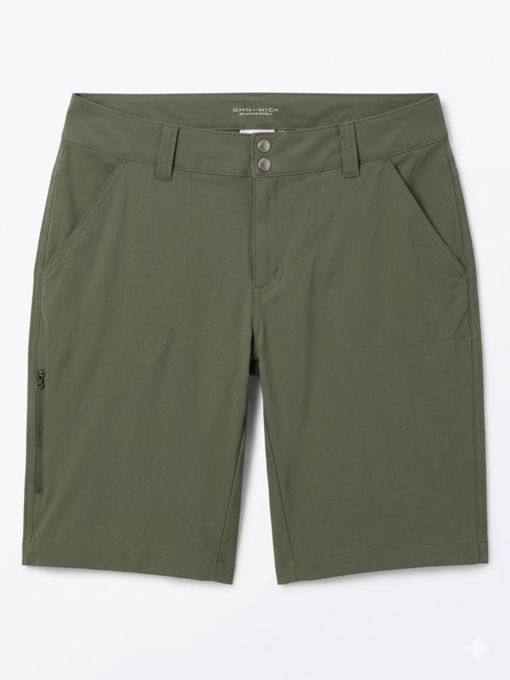 Columbia Men's Olive Green Omni-Wick Hybrid Shorts